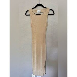 Hello Molly Sight Seeing MIDI Dress Coffee Size S